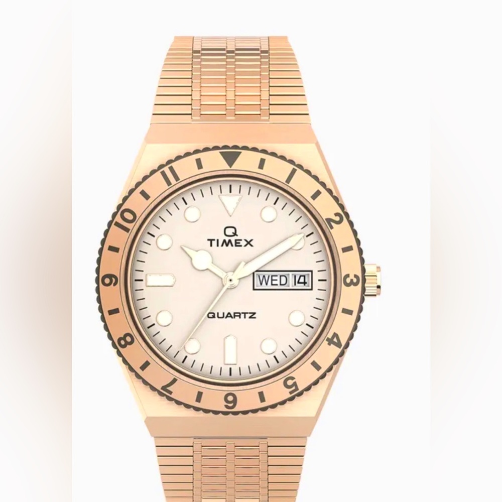 Timex unisex rose gold watch
